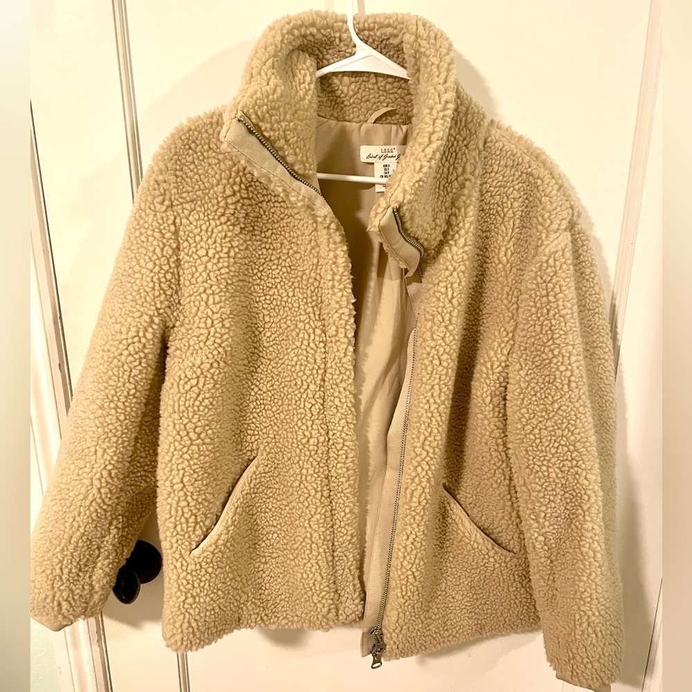 Teddy warm jacket size small